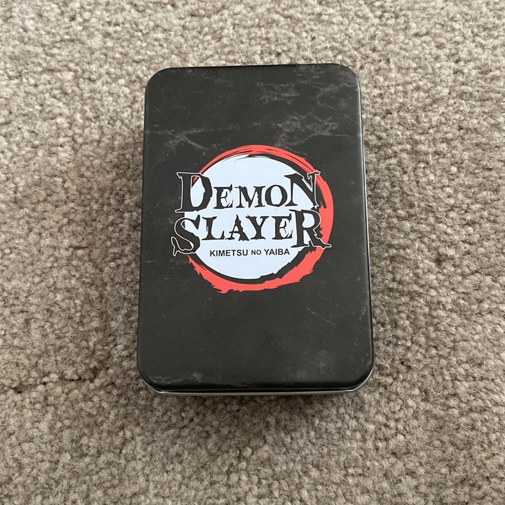 Demon slayer playing cards